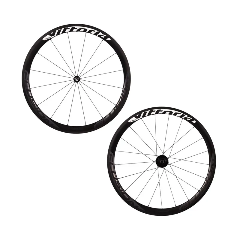 Vittoria Elusion Carbon 30 Clincher Wheelset in Black