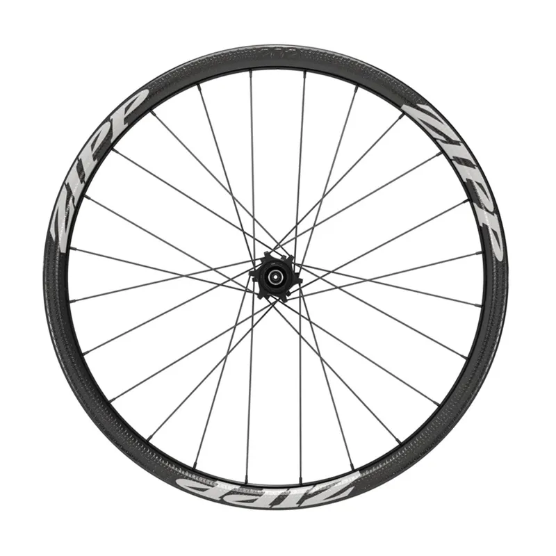 Zipp 202 Firecrest Tubeless Disc Brake 6Bolt 700c 177d Rear 24 Spokes 10/11 Speed Convertible Quick Release 12x135/142mm Through Axle 
