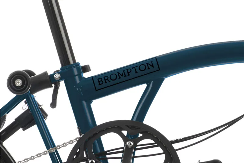 BROMPTON C LINE URBAN 2 SPEED FOLDING BIKE LOW-MID-HIGH OCEAN BLUE-9