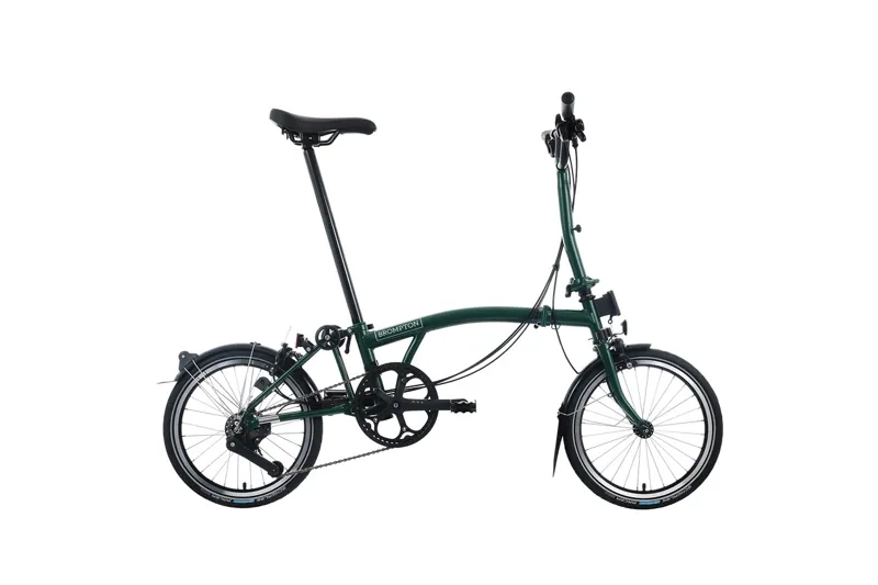 Brompton C Line 12 Speed Folding Bike Racing Green