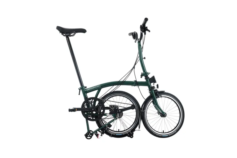 Brompton C Line 12 Speed Folding Bike Racing Green-2