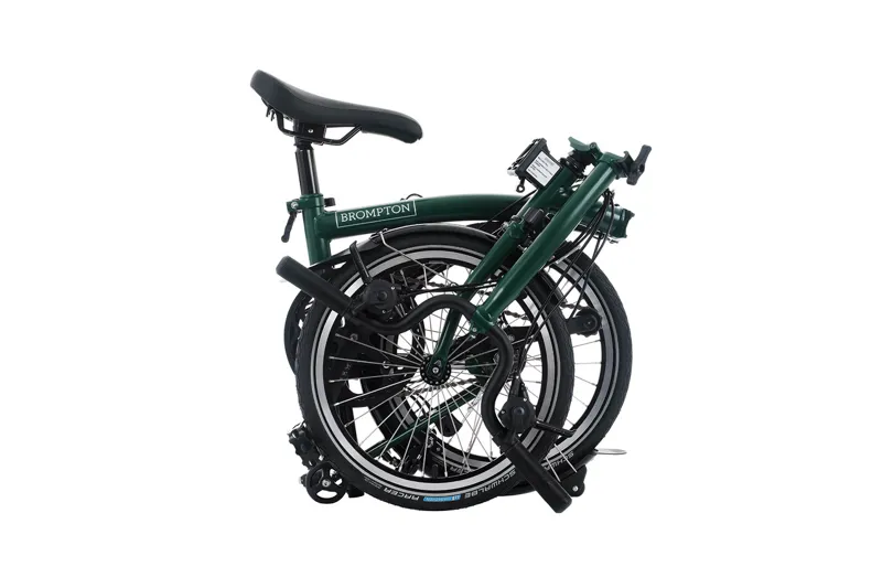 Brompton C Line 12 Speed Folding Bike Racing Green-3