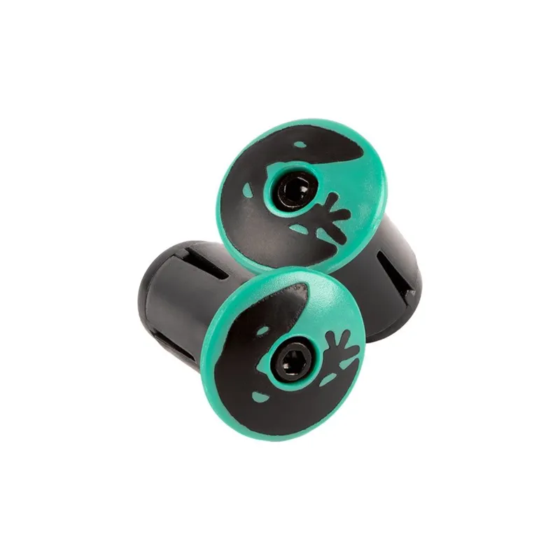 Lizard Skins DSP Bar Tape V2 Screw-in End Plugs in Neon Pink-1