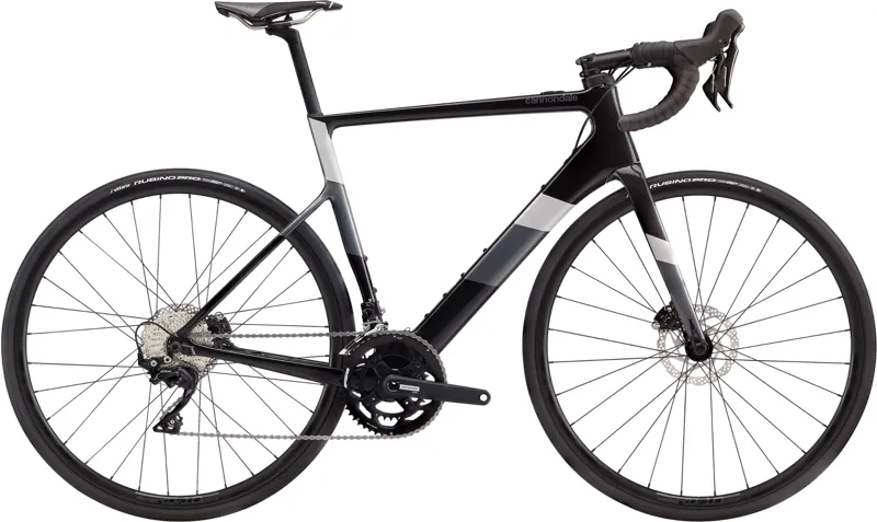 Cannondale SuperSix EVO Neo 3 Mens Electric Bike in Black