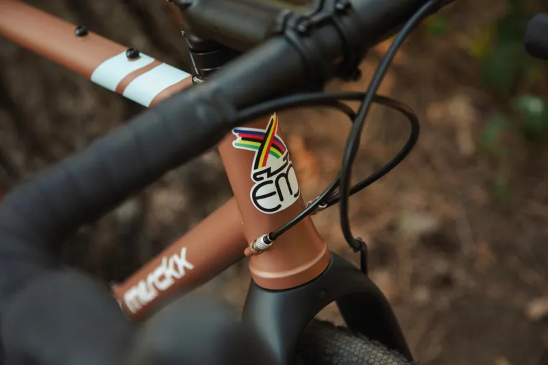 Eddy Merckx Strasbourg Steel Gravel Bike Copper-1