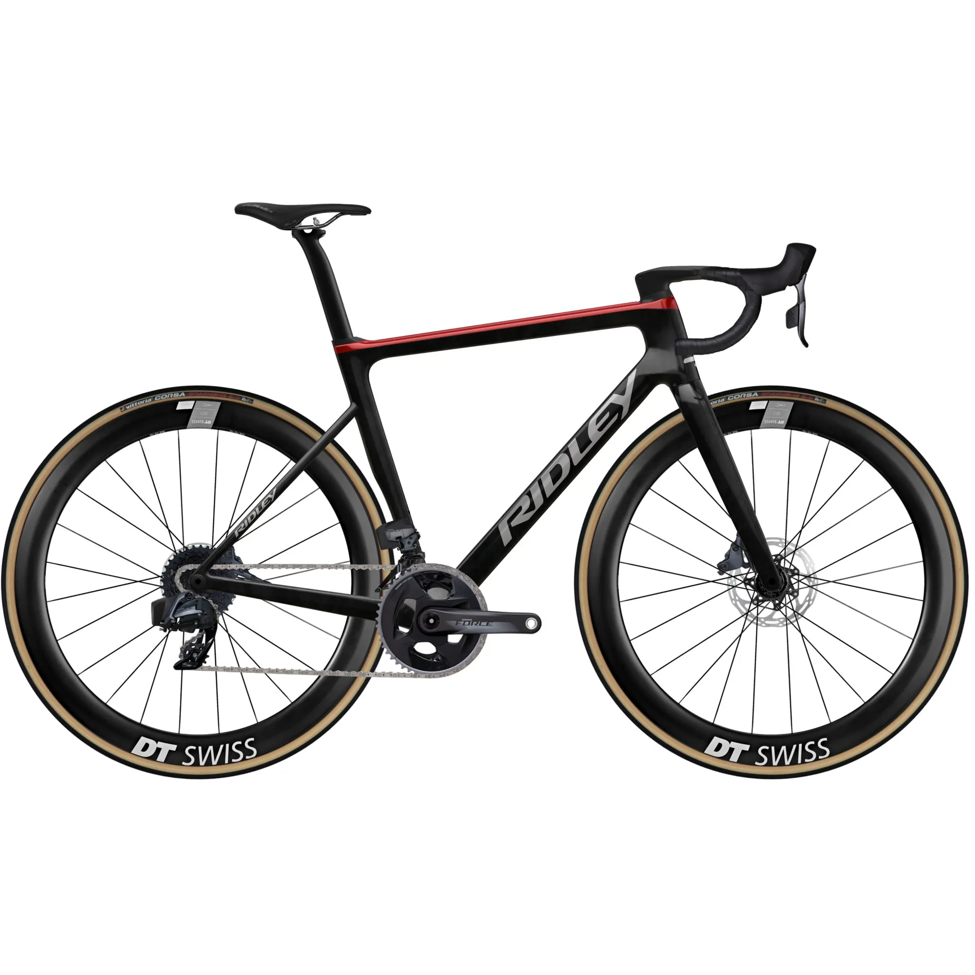 Ridley Falcn RS Sram Red AXS Road Bike Black - Main Image