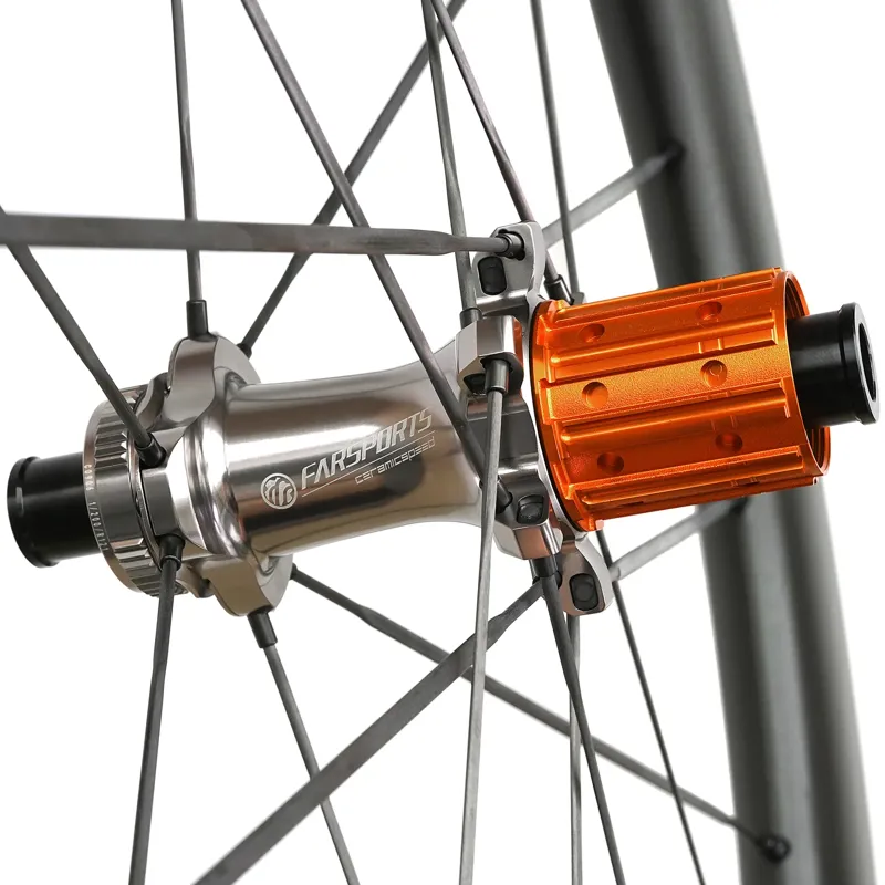 Farsports Evo S6 60mm Road Disc Wheelset ceramic Speed Shimano-1