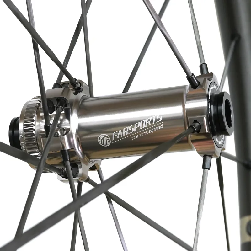 Farsports Evo S6 60mm Road Disc Wheelset ceramic Speed Shimano-2