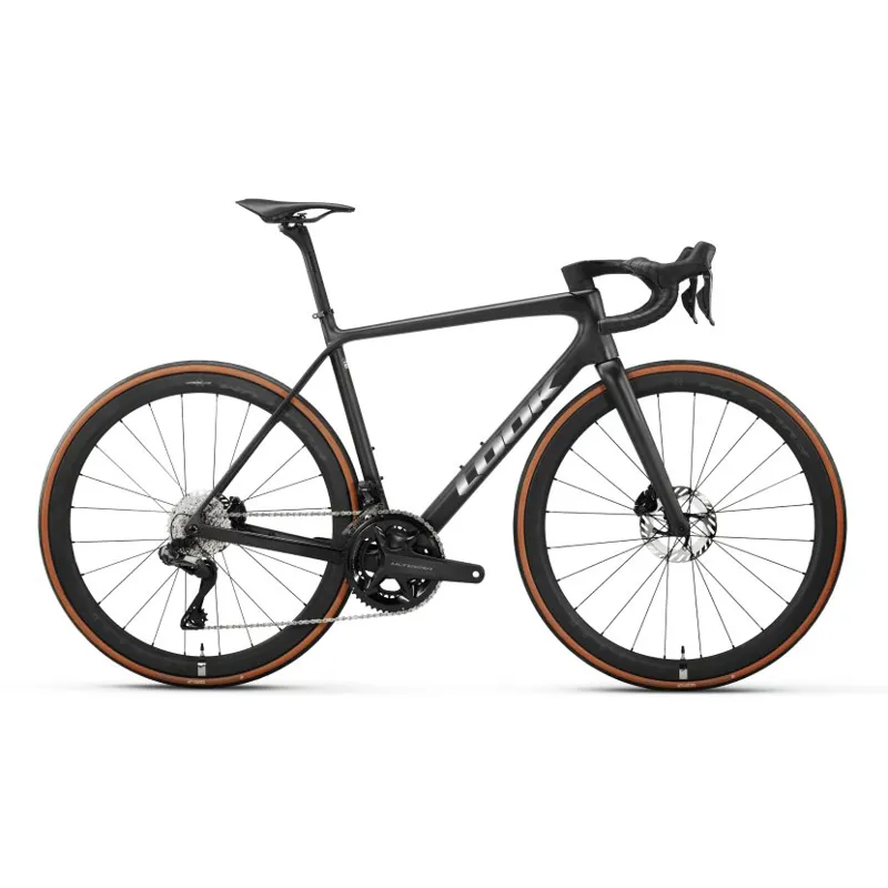 Look 785 Huez RS Ultegra Di2 Road Bike Raw Carbon Chrome