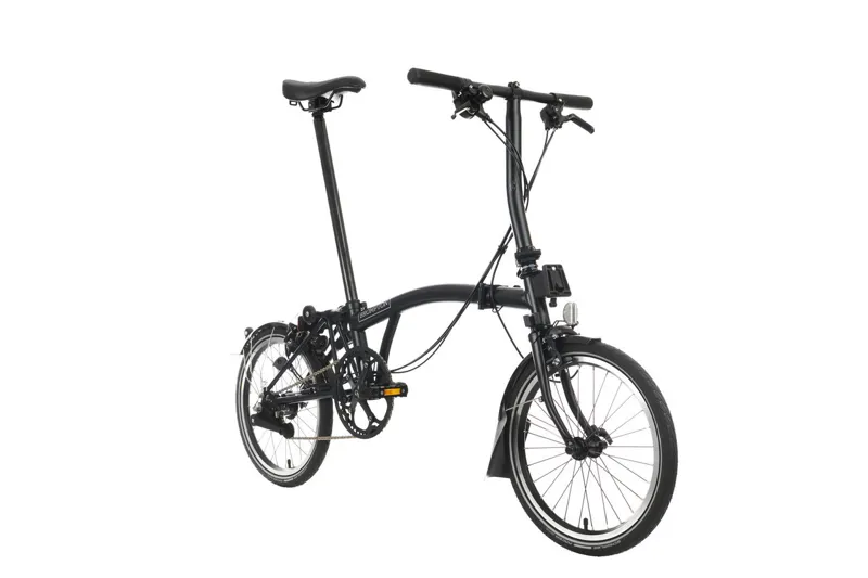 BROMPTON C LINE EXPLORE 6 SPEED FOLDING BIKE LOW-MID-HIGH BLACK-6