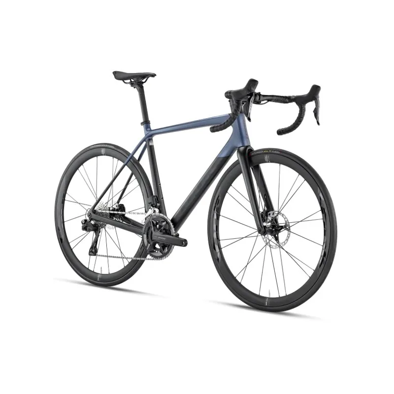Look 785 Huez 105 Di2 Road Bike grey blue-1