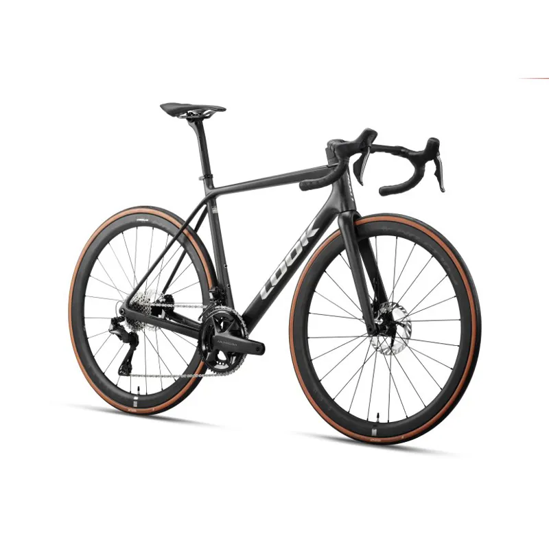 Look 785 Huez RS Ultegra Di2 Road Bike Raw Carbon Chrome-1