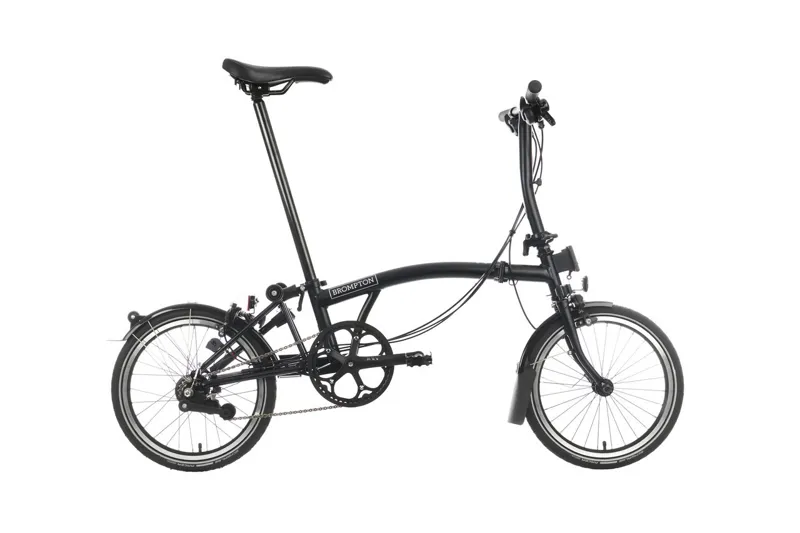BROMPTON C LINE EXPLORE 6 SPEED FOLDING BIKE LOW-MID-HIGH BLACK-7