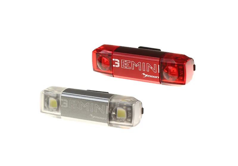 moon gemini front and rear light set