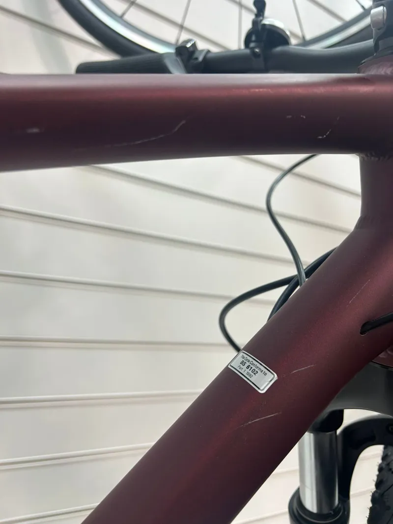 Merida Crossway 20 D Hybrid bike in Red Shop Soiled-3