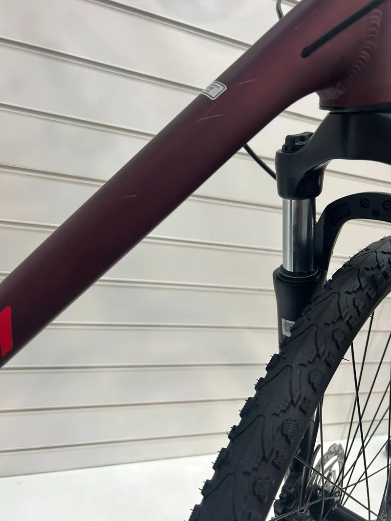 Merida Crossway 20 D Hybrid bike in Red Shop Soiled-6