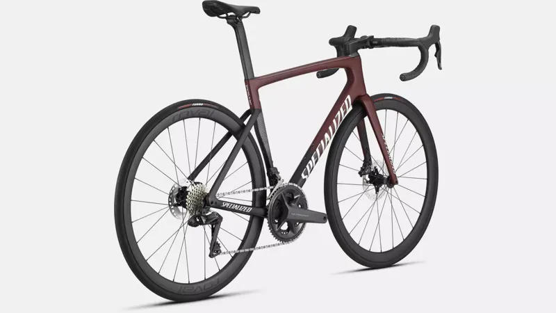 Specialized Tarmac SL7 Expert in Maroon/Black/Silver-2