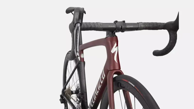 Specialized Tarmac SL7 Expert in Maroon/Black/Silver-5