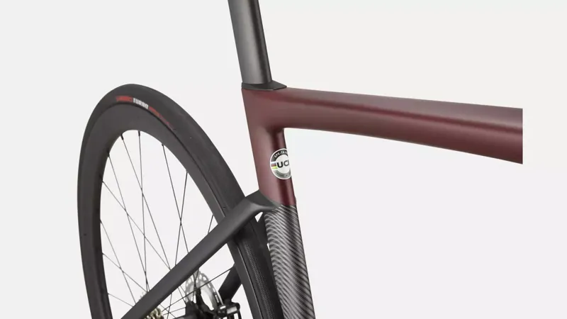 Specialized Tarmac SL7 Expert in Maroon/Black/Silver-6