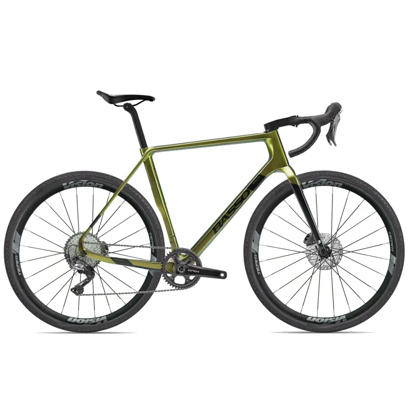 Basso Palta Disc GRX 11speed Road Bike in Green