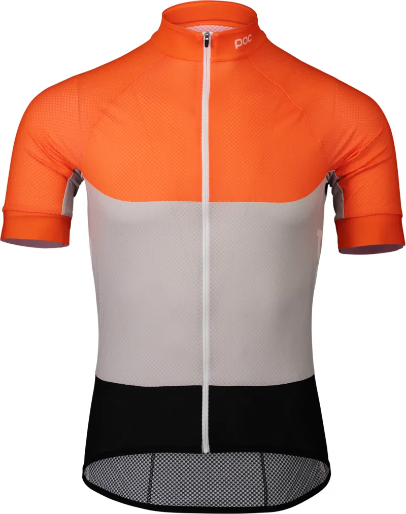 poc essential road light jersey orange S
