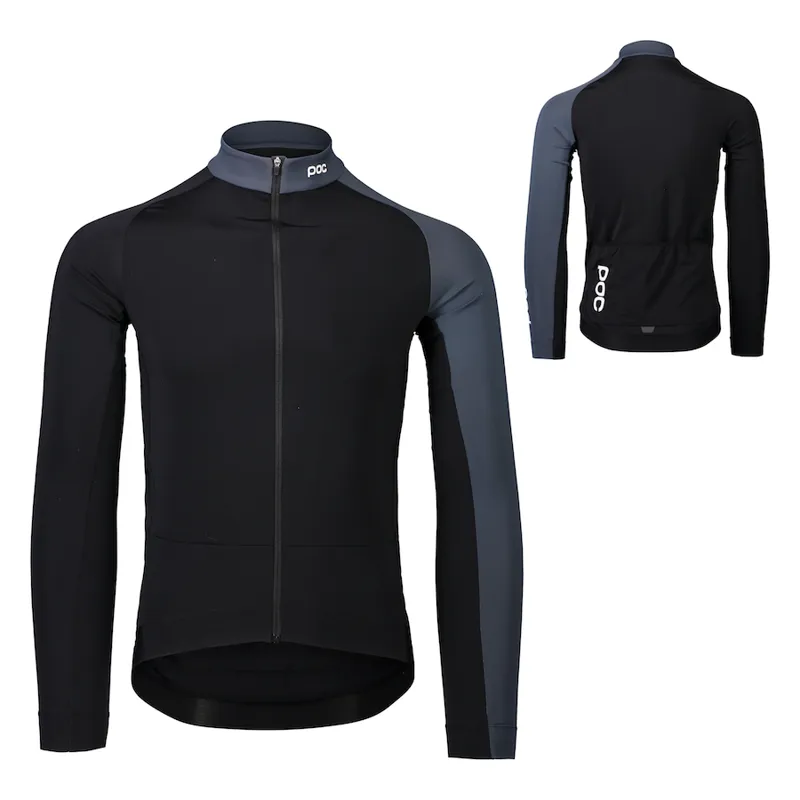 essential road mid ls jersey male uramium black m
