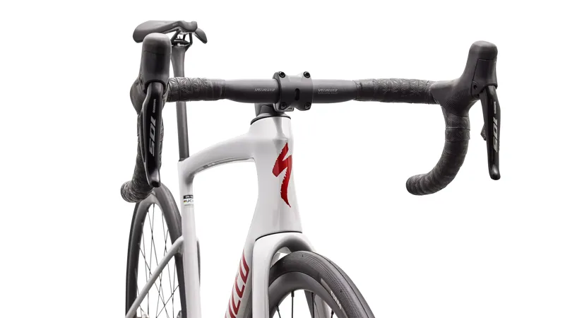 Specialized Tarmac SL9 Comp - Shimano 105 Di2 DOLOMITE / CAYENNE-4
