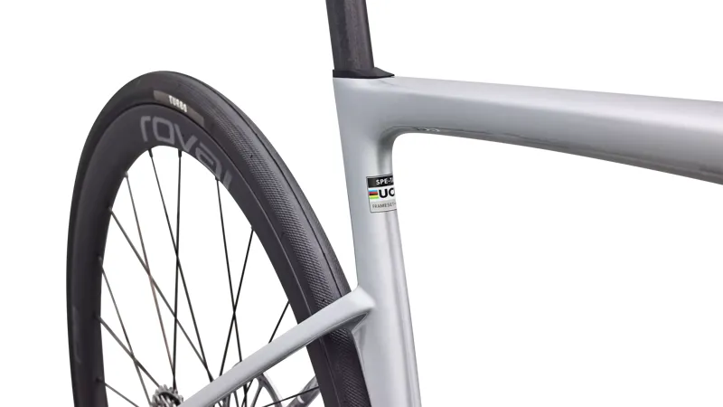 Tarmac SL9 Expert - SRAM Force AXS SILVER / POWDER LIME-5