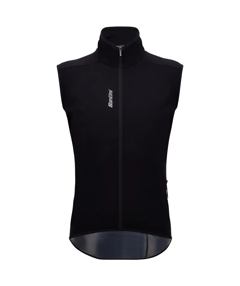 Santini Magic Packable Waterproof Vest Unisex Black-1