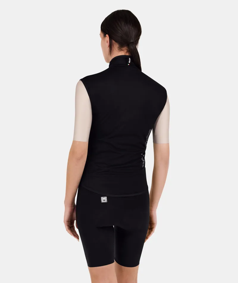 Santini Magic Packable Waterproof Vest Unisex Black-2