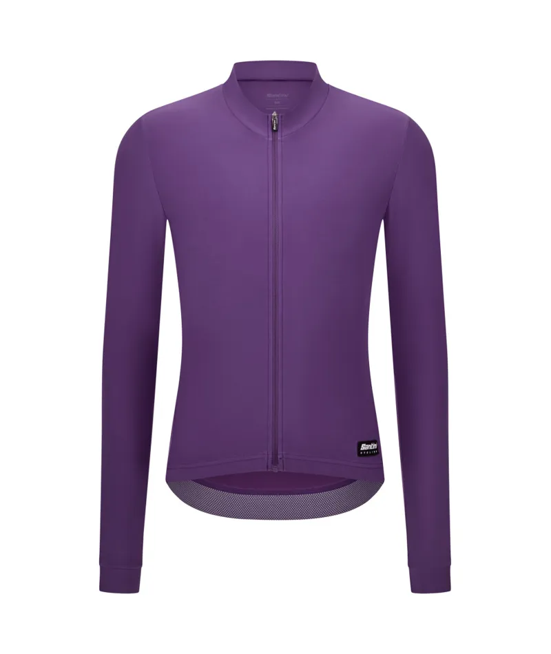 Santini RTR Unisex Long Sleeve Jersey Purple-1