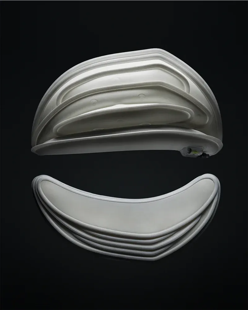 Ventete AH-1 Inflatable Helmet with E-Pump White-1