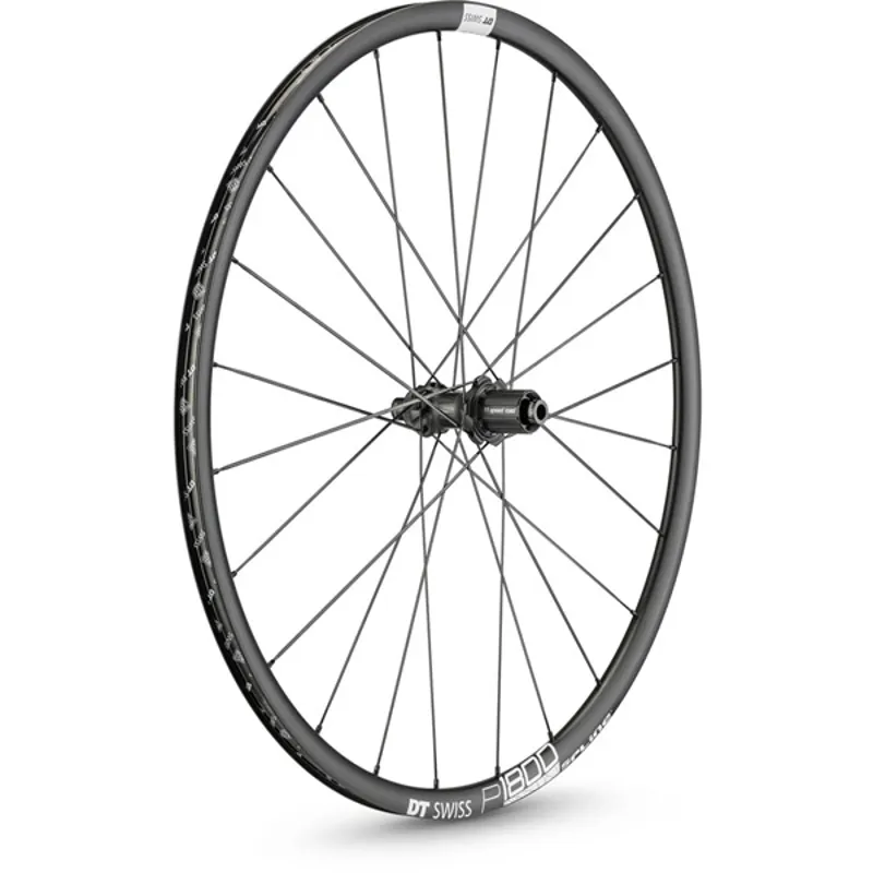 DT Swiss P18 23mm C DB RR Shim MY22 Black rear - 23 mm aluminium clincher 12 x 142 mm