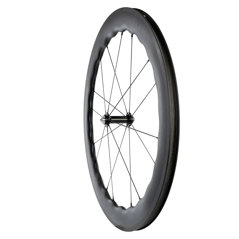 Princeton Wake 6560 - Rim Brake - Tune Hubs Black 700c front