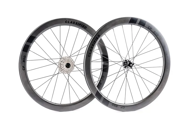Classified Powershift CF R50 Road Wheelset With Hub Gear Black-1