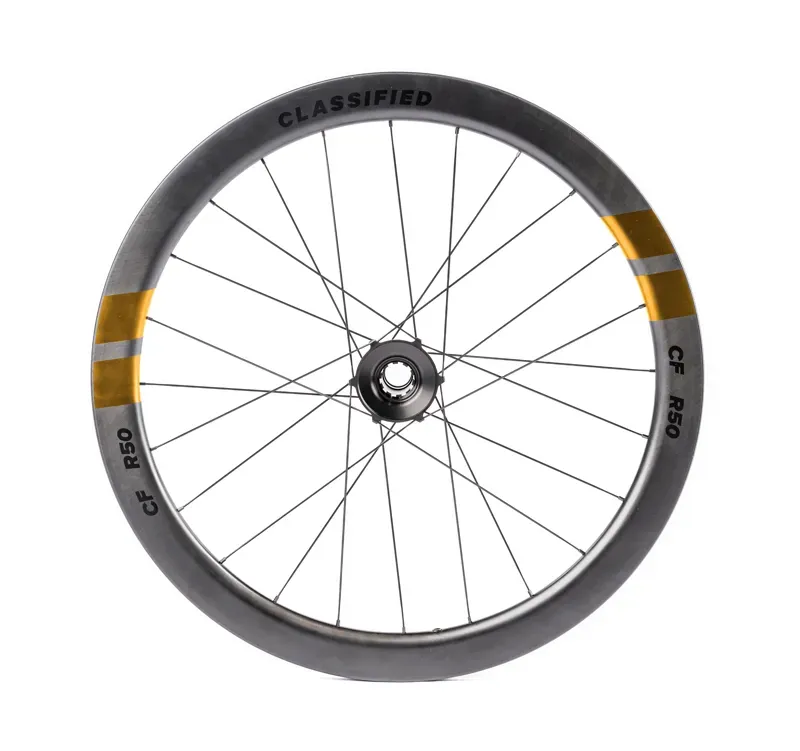 Classified Powershift CF R50 Road Wheelset With Hub Gear Gold