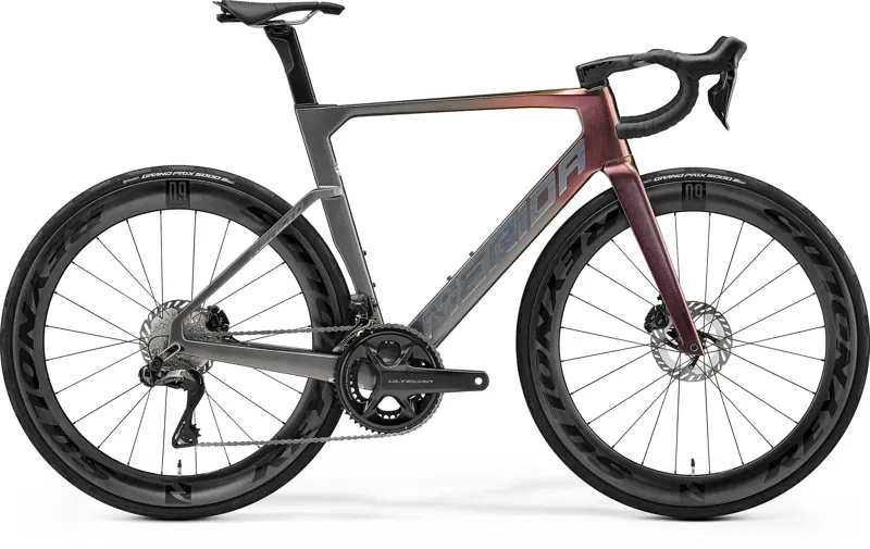 Reacto 8000 Road Bike In Rainbow/Gunmetal Grey/Silver