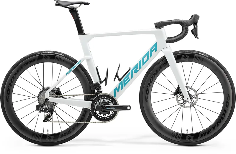 Merida Reacto 9000 Road Bike In White/Teal