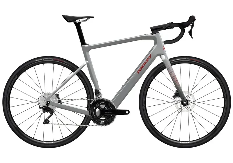 Ridley E-Grifn 105 Road Bike in Battle Ship Grey