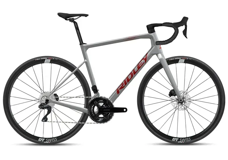 Ridley Grifn 105 DI2 2x12 Road Bike in Battle Ship Grey