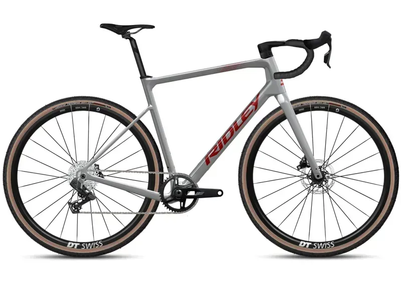 Ridley Grifn Rival XPLR Gravel Bike in Battle Ship Grey
