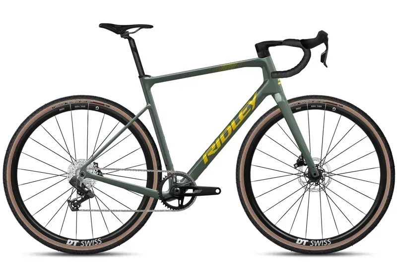 Ridley Grifn Rival XPLR Gravel Bike in Green
