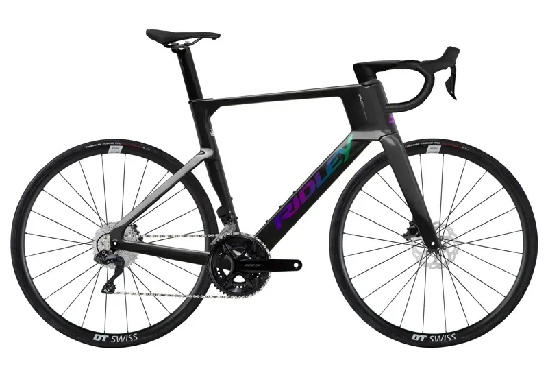 Ridley Noah 105 DI2 2x12 Road Bike in Black