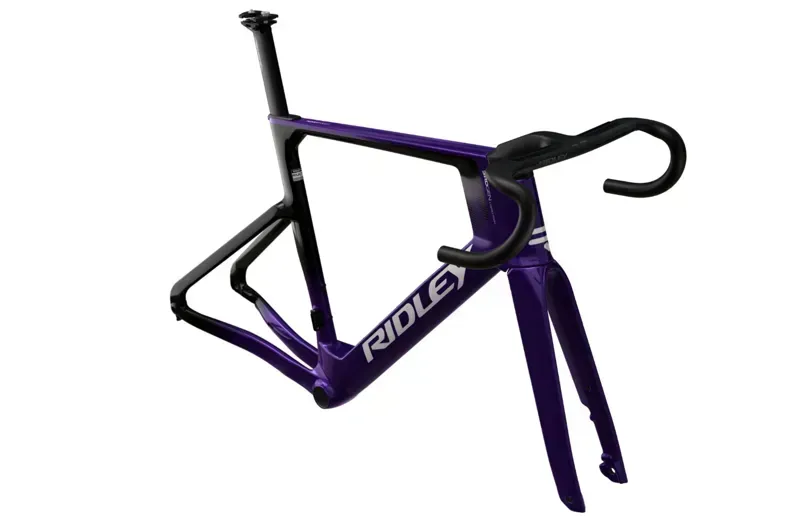Ridley Noah FAST 7E8 Road Bike Frameset in Ahyst Purple