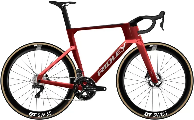 Ridley Noah Fast DuraAce DI2 Road Bike in Red