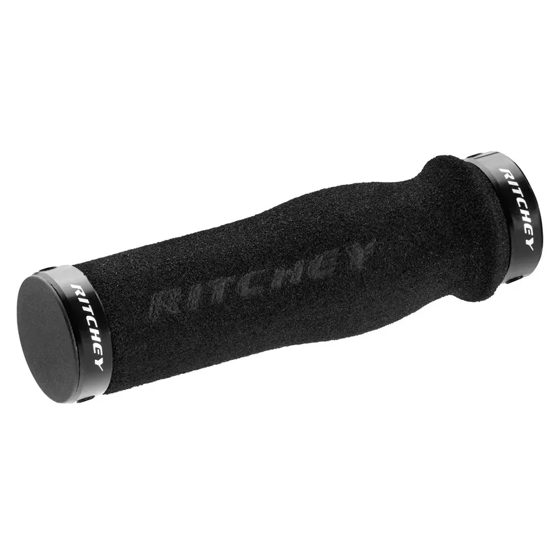 Ritchey WCS Truegrip Neoprene Locking MTB 130mm Handlebar Grips in Black