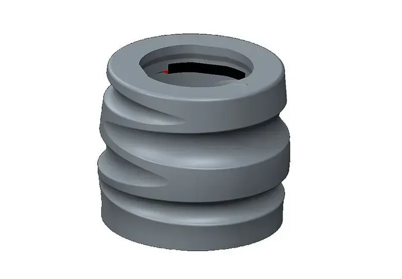 Specialized Roubaix/Ruby Rubber Headset Boot for Seatposts in Grey