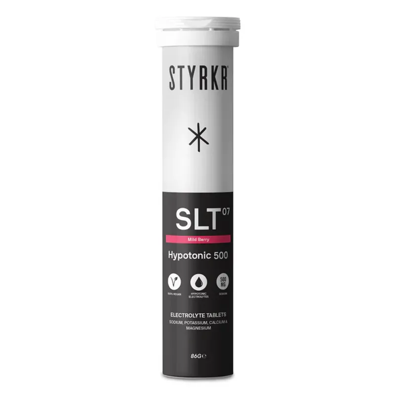 Styrkr SLT07 Hydration Tablets Mild Berry 500MG