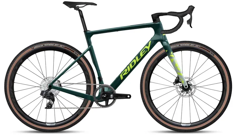 Ridley ASTR GRX800 Di2 Gravel Bike Green