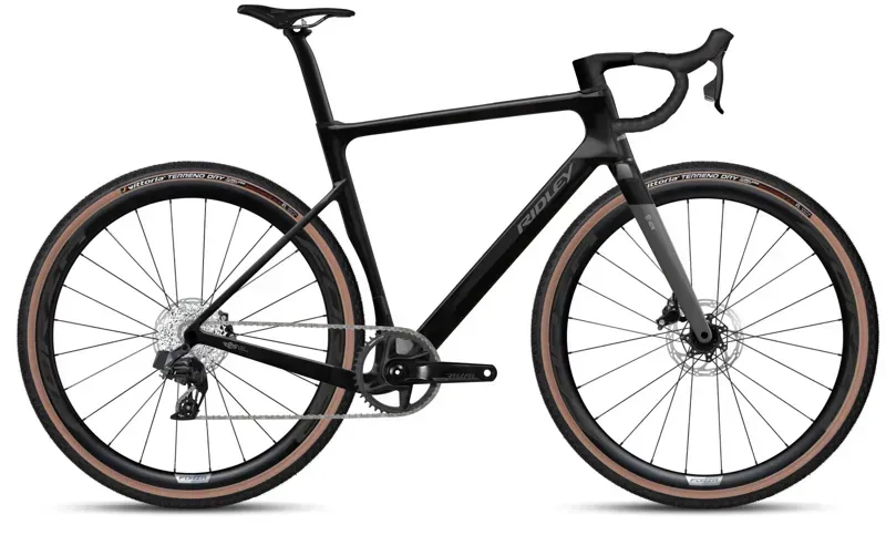 Ridley E-ASTR RIVAL XPLR E-Gravel Bike In UD Carbon